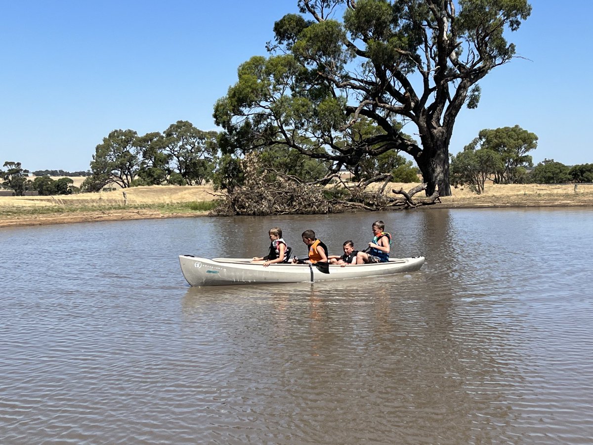 Been a while since we have done this in the farm dam