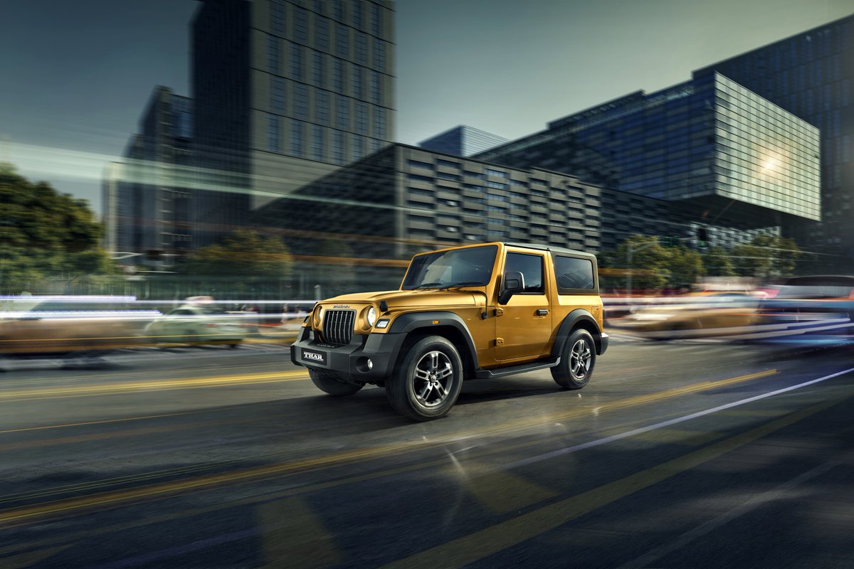 ashwinsatyadev's tweet photo. Mahindra Thar Now Starts At Rs 9.99 Lakh with RWD system.   Two new exciting colour options – Blazing Bronze and Everest White. Deliveries of RWD variants to begin from January 14, 2023. #MahindraTharRWD 
@Mahindra_Auto https://t.co/AvS8w1pZ3U