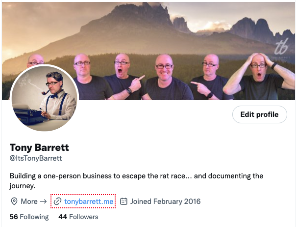 ItsTonyBarrett's tweet photo. @Rugged_Legacy Thanks Jeff, very generous!

FYI, I tweeted for a bit last year but without any strategy for growing my following. Time to change that. https://t.co/9rBNuwfWoR