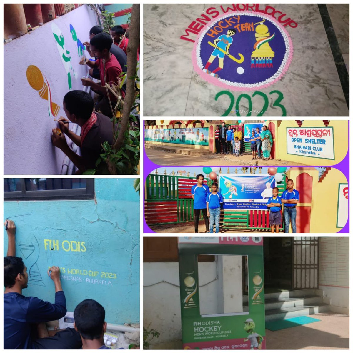 DcpuKhurdha's tweet photo. Children of All CCI's of Khordha district have gleefully participated in different activities to for Men's Hockey World Cup to spread the awareness about Hockey.#OdishaForHockey #HWC2023 #wcdodisha_hwc2023 https://t.co/2OelgrsXhe