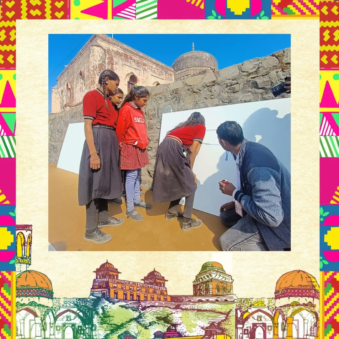 mandufestival's tweet photo. School kids invited for Art & Craft at Mandu Festival.
#mptourism #MP #MadhyaPradesh #mandufestival2023 #manduaao #mandufestival #mandukikhojmekhojao #mptourism #TheHeartofIndia #incredibleindia #storyofmandu #mandufestival #discovermandu #welcome2022 #efactorevents https://t.co/y7tLU7SN0J