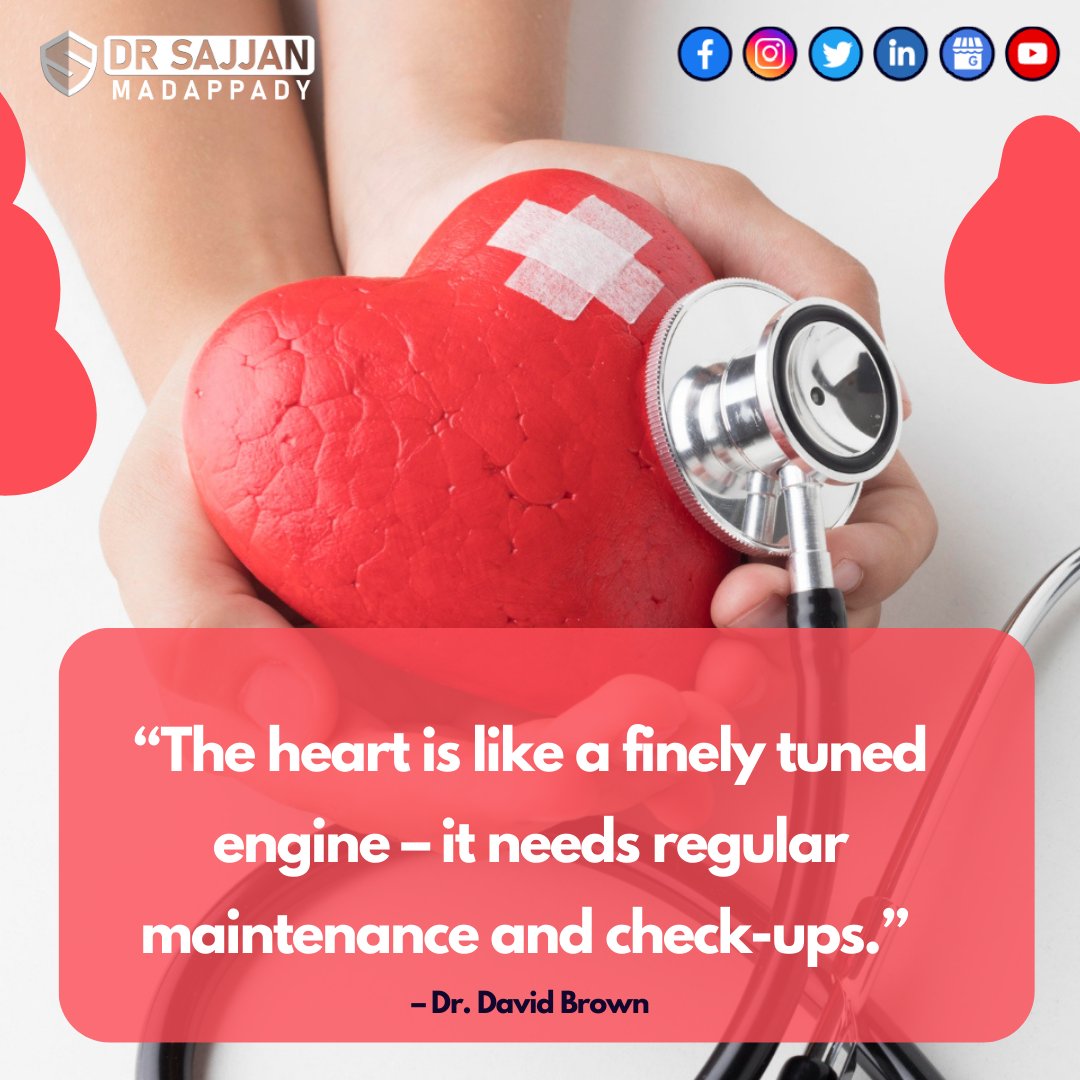 dynamicsajjan's tweet image. “The heart is like a finely tuned engine – it needs regular maintenance and check-ups.” – Dr. David Brown #ECGBasics #ECGAnalysis #ECGDiagnosis #ECGMonitoring