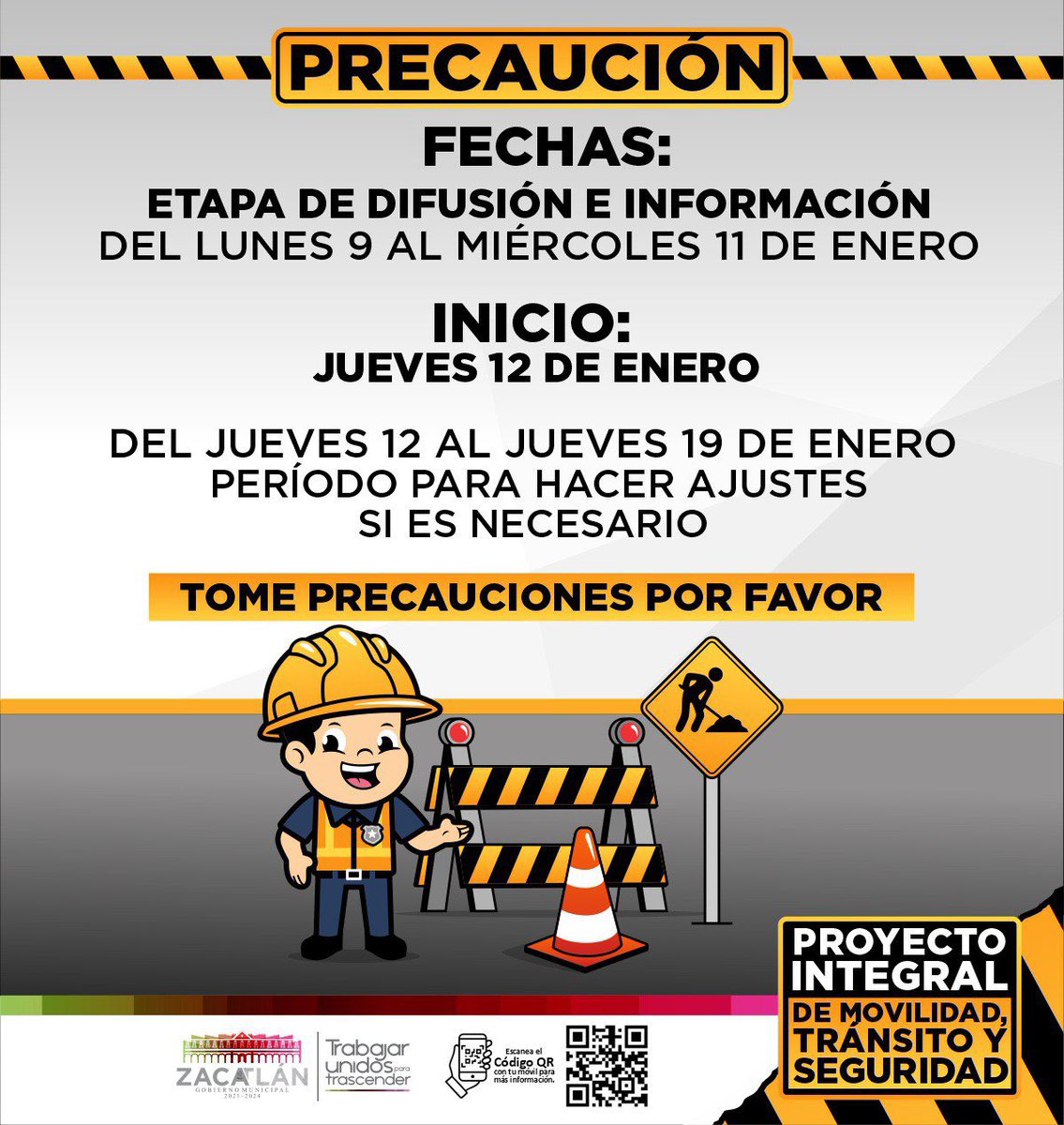 pepemarquezm's tweet photo. #Zacatlán arrancará el Proyecto Integral de Movilidad, Tránsito y Seguridad, el día jueves 12 de enero.

#ReordenamientoVial | Ubica que calles cambiarán de sentido.

Puedes consultar la información en: https://t.co/fg7Loo92Jq

🚧👩🏻‍🦽🧍🏻‍♂️🧍🏽‍♀️🚲🛵🚘🚖🚍🚧 https://t.co/o5TKLzOAom