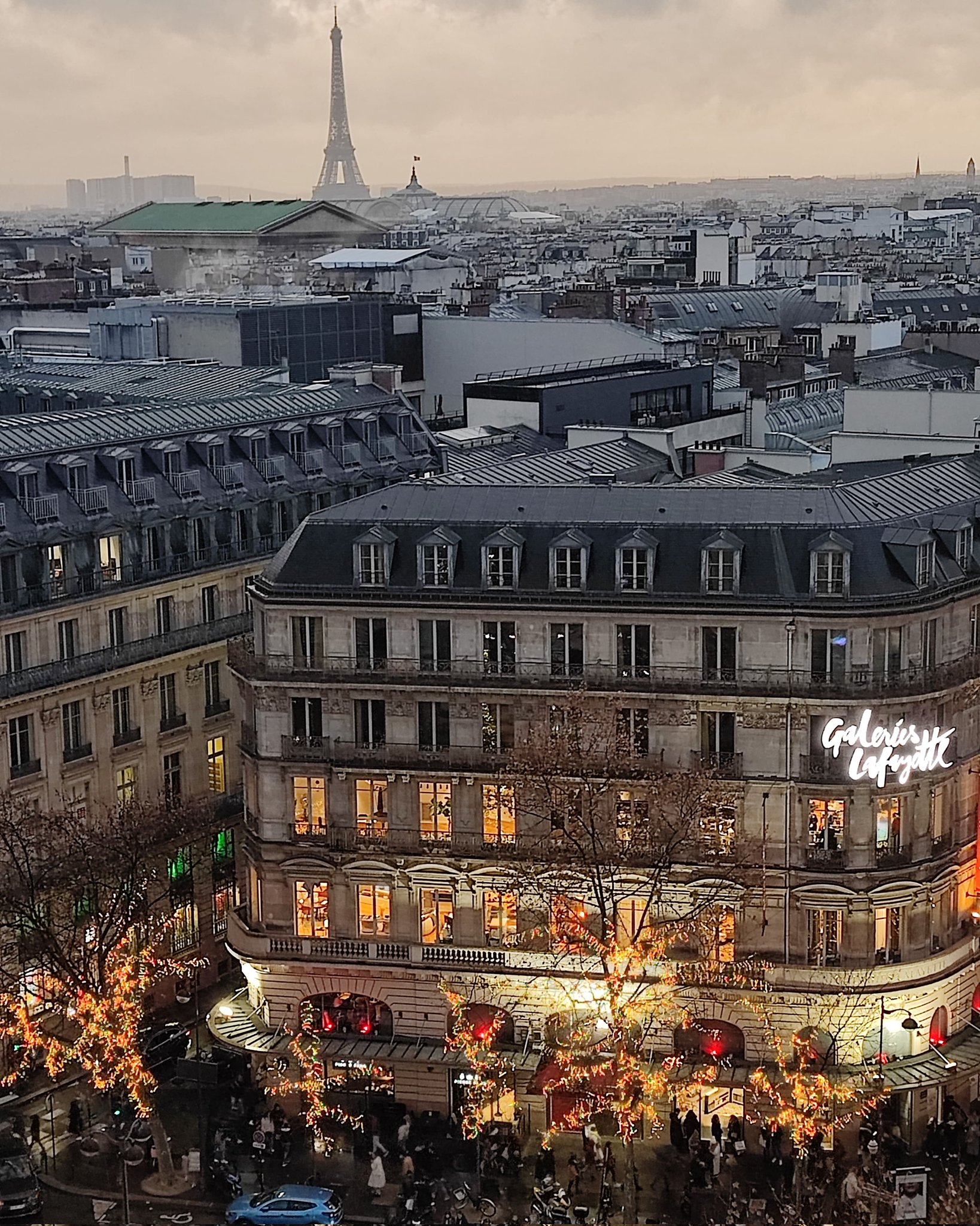 JL Dmg on X: Rooftop Galeries Lafayette Paris #rooftop #Paris