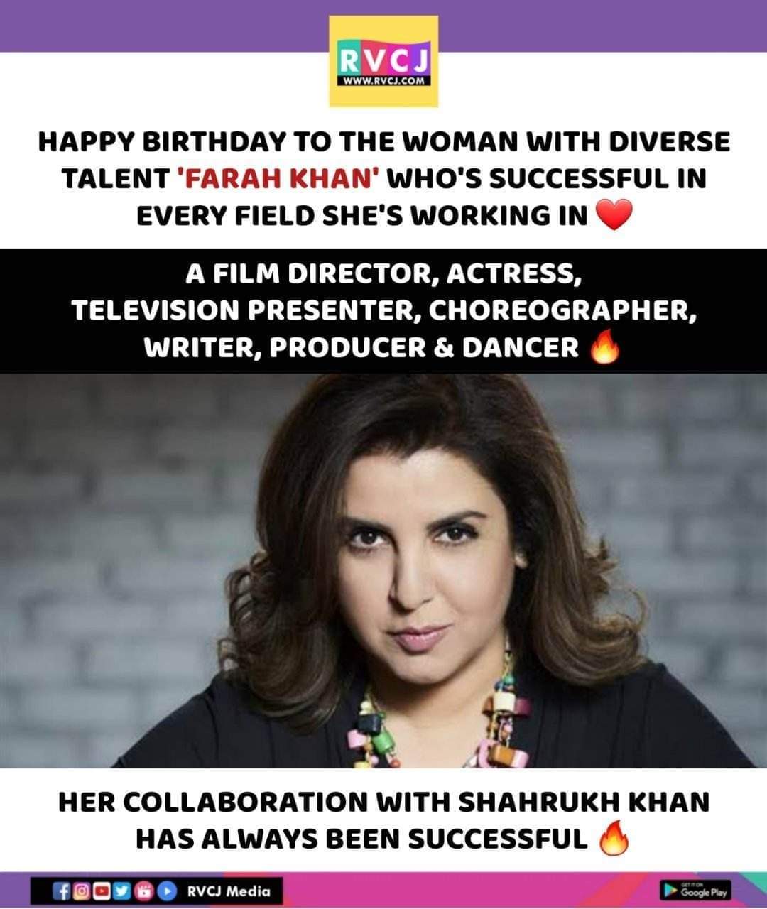 Happy Birthday Farah Khan    