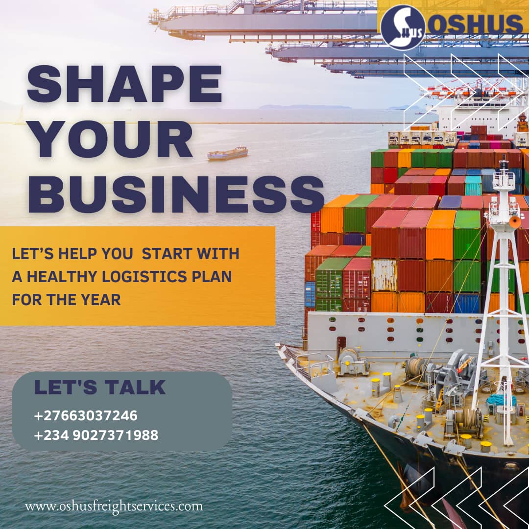 Talk to us, We can help you move plan better .
Call/ Whatsapp 063 303 7246 / +234 902 737 1988
visit our website: oshusfreightservices.com

 #weshipworldwide✈️✈️✈️❤ #logistics #logisticsolutions #logistics #seafreight #seafreight #seafreightservices #shippingfromchina #SeaFreight