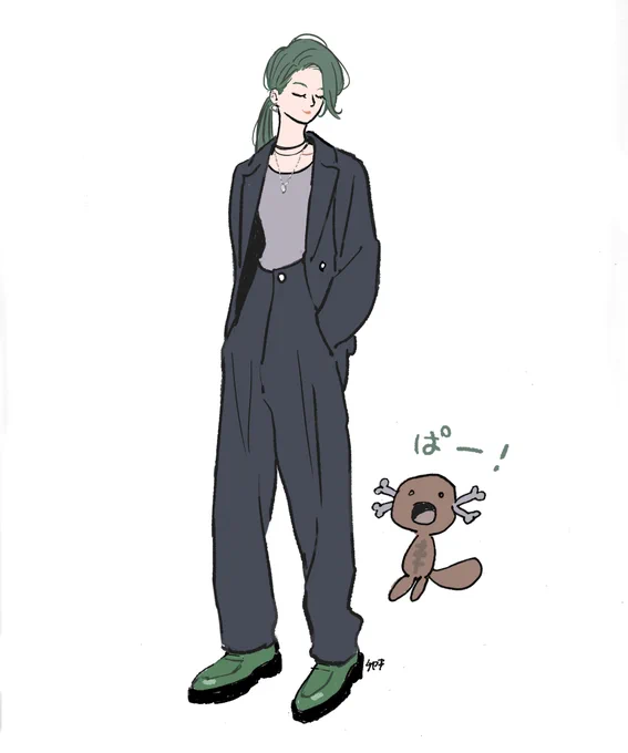 リクエストをもらっていたので気になって見たらめちゃいいキャラでびっくりしちゃった 