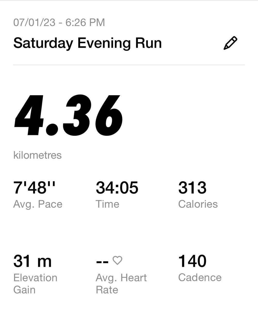adityapuranik99's tweet image. Day 7 of #100DaysOfRunning

Day 4 - maintenance run, 3k
Day 5 - rest day, gave time to back for recovery
Day 6 - (birthday) planned first 5k, cut short because of celebrations; 4.3k
Day 7 - travelling the entire day

No dip in motivation, but haven’t enjoyed much too