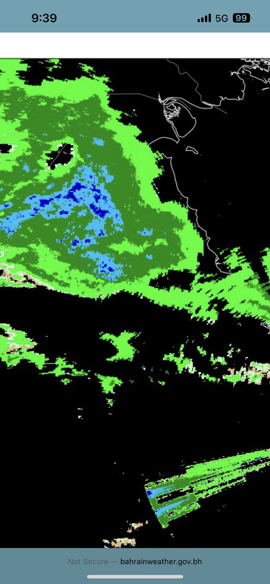 Sarah AlSayegh on Twitter "Using Bahrain Radar to check for Kuwait