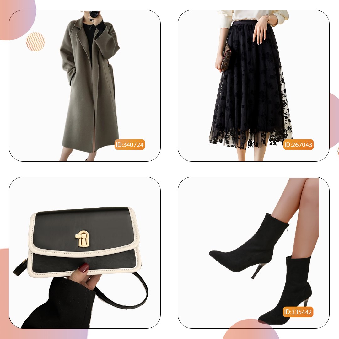 ChicPoint_AR's tweet photo. For your choice🙌
🔎Search ID:267043,340724,335442,345493
🎟 Coupon:Twitter90 Twitter88
🔗https://t.co/orEzcZiyB8
#سعودية #ستايل #فاشن #الشرق_الأوسط #شيك_بوينت #chicpointer #chicpoint #chicpointparty #chicpointstudio #chicpointofview #outfit #goods https://t.co/pAC8NIdCai
