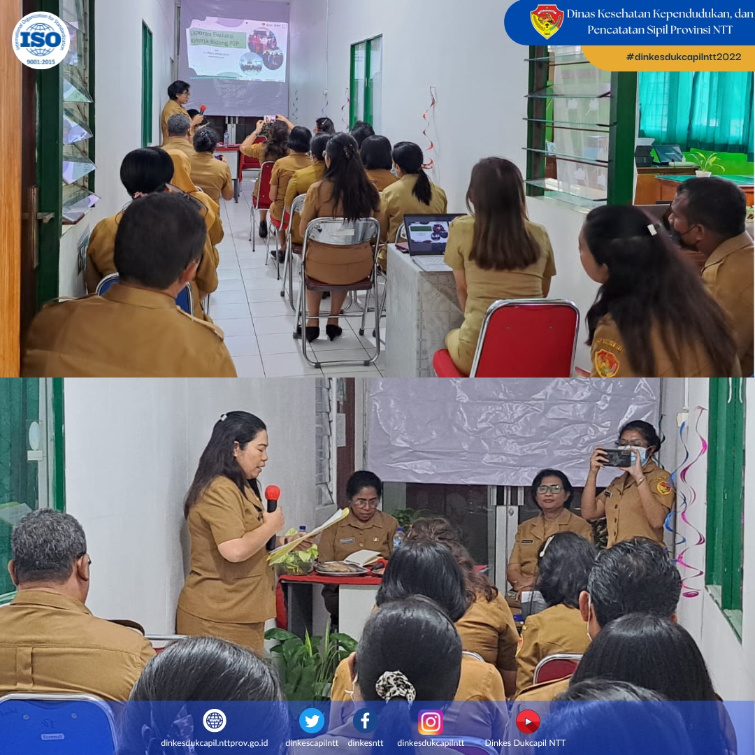 dinkesntt's tweet photo. 09 Januari 2023
Rapat evaluasi kinerja dan kegiatan bidang P2P 2022

Pelayanan Publik Dinas Kesehatan, Kependudukan dan Pencatatan Sipil Provinsi NTT:
[WhatsApp Only!] 💬 081239116959
#dinkesdukcapilntt2023 #p2p #surveilans #Imunisasi #p2pm #p2ptm https://t.co/dRxyLEKOxB