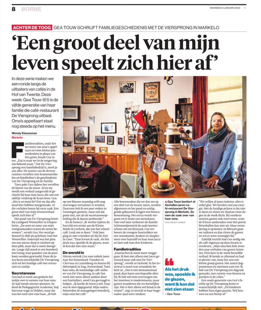 TruusWijnen's tweet photo. Mooi @gtouwrunnr ππ»in @Tubantia
#DeViersprong @ #HofvanTwente https://t.co/AEu3PnB7k0