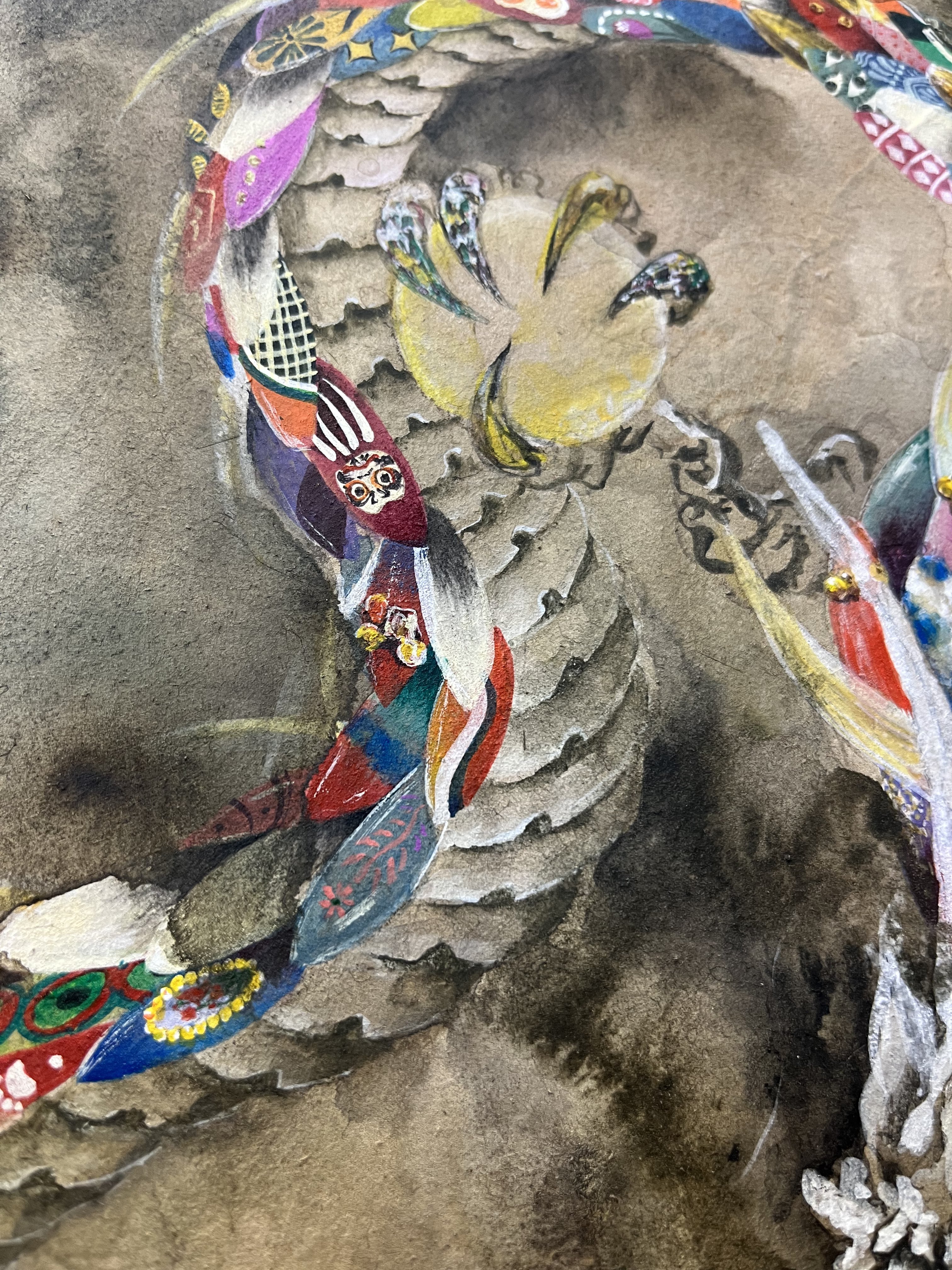 甲斐千香子さん 原画作品