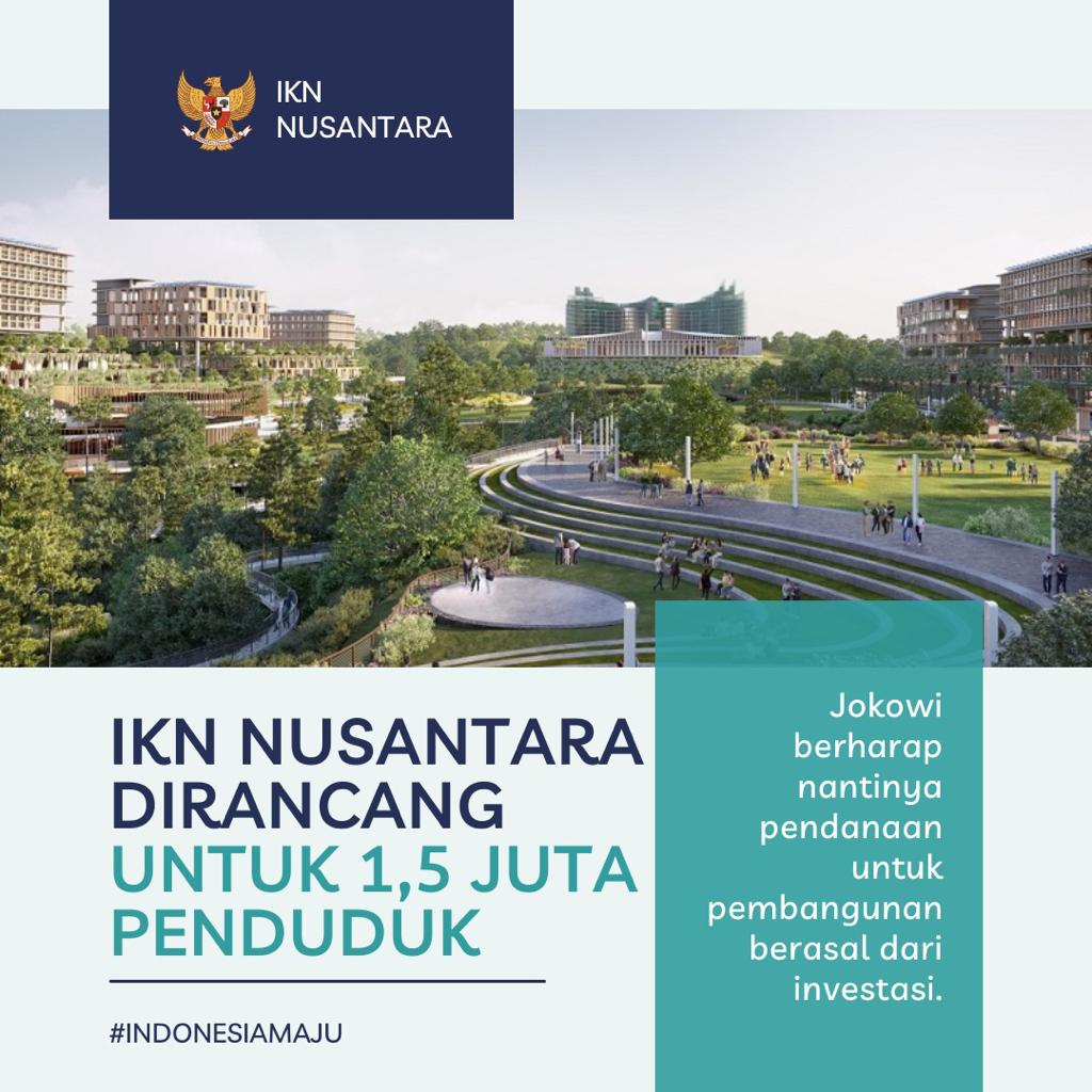 Kimyuko21's tweet photo. IKN nusantara dirancang ramah lingkungan
IKN Nusantara Indonesia Maju dan Jaya
 
#IKNSejahterakanIndonesia
#IKNPemerataanEkonomi
#IKNtingkatkanKesejahteraan https://t.co/KXcUVxjKao