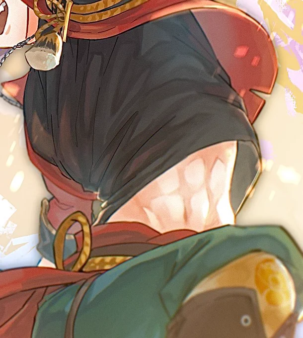 腹チラ 