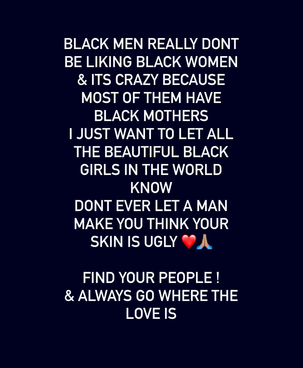 BIANCAisKING's tweet photo. ❤️ This world is so cruel smh Praying for all Black girls to be Genuinely loved https://t.co/Y6k7y9F5r2