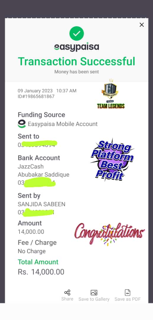 Syeda12344's tweet photo. Congratulations 🥳🥳           *Razia Ali* for your 10 days withdrawal of 14000💸💸 from Econex🇵🇰✨ veryGudworkبجھی شمع بھی جل سکتی ہے
طوفانوں سے کشتی بھی نکل سکتی ہے
ہو کر مایوس یوں نہ اپنے ارادے بدل
تیری قسمت کبھی بھی بدل سکتی ہے....,✌🏻 #onlineshopping #onlinestore #onlinejobs https://t.co/MTa8QdIzrY