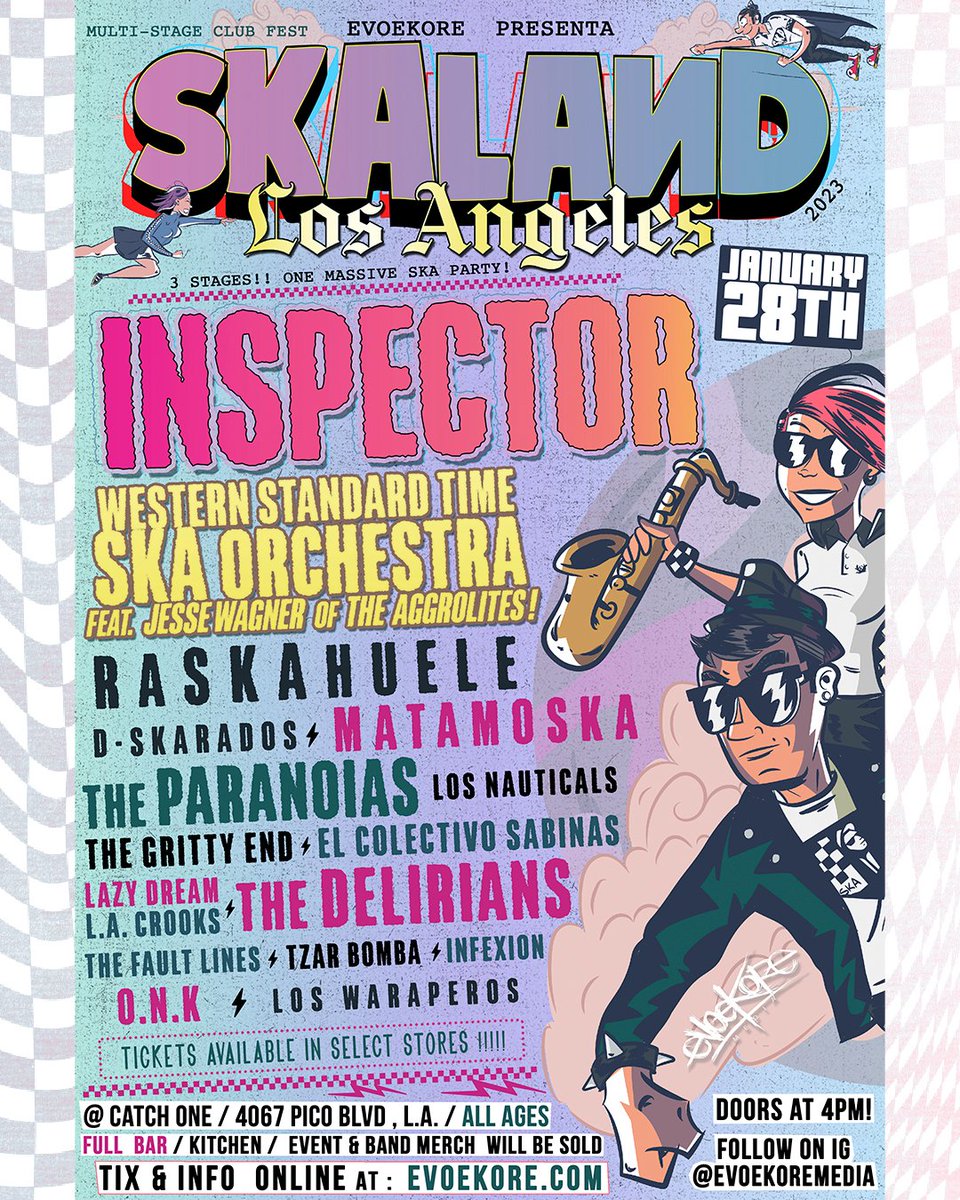 Tickets, Store Locations and Info ONLINE at  : EVOEKORE . COM