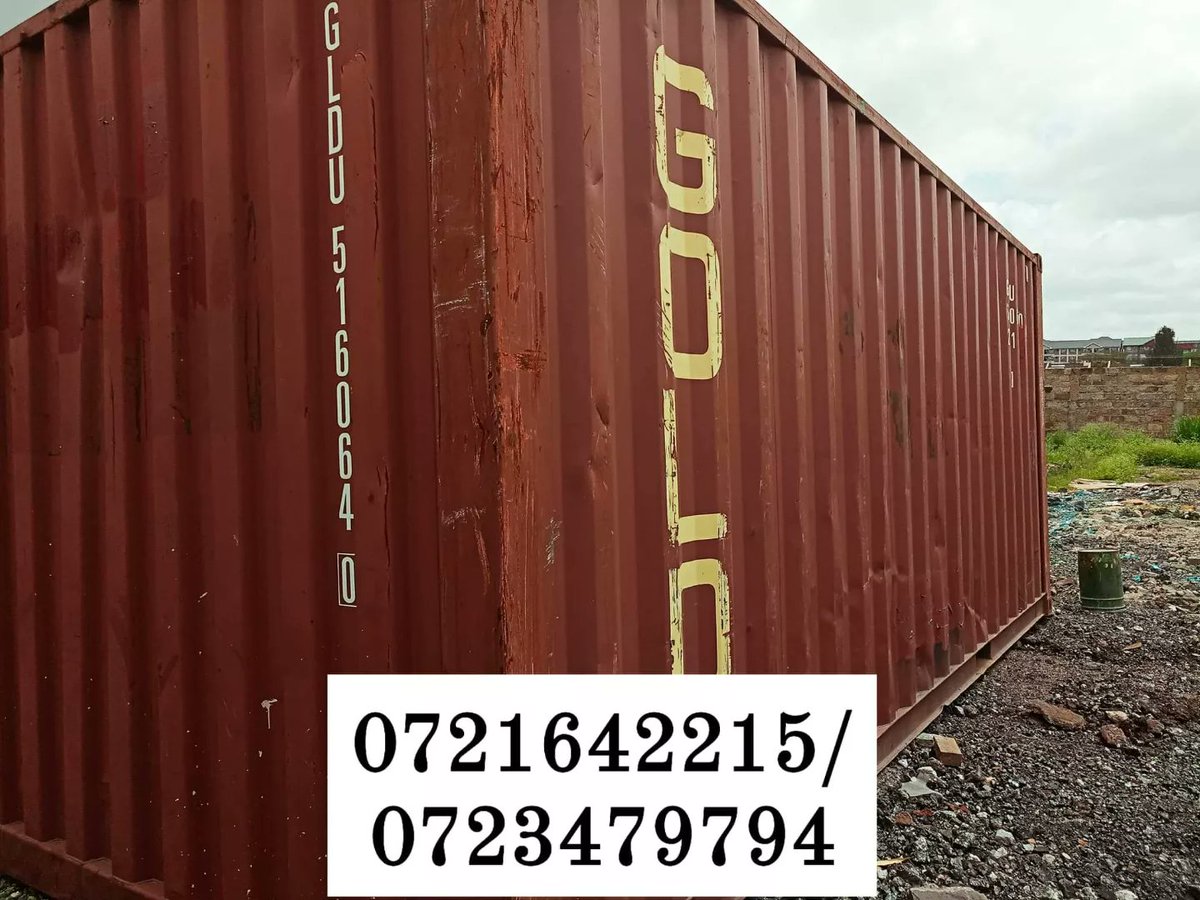CubesnContainer's tweet photo. CONTAINERS AVAILABLE!!!
20 ft container
40 ft container (Low & High Cube)
๐: 0721642215/0722479794
๐ง:info@cubesandcontainers.co.ke
๐ Syokimau along Katani Road off Mombasa Road
#Containerhomes
#Containershipping
#Containershops
#Containerstalls https://t.co/bkXkvKLCxP