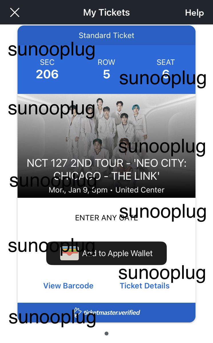 sunooplug's tweet image. Selling ONE NCT127-The Link ticket 
• one ticket
• $100 (below FV)
🏷️: NCT 127 CHICAGO THE LINK #NCT127 #NCT127_NEOCITY_THE_LINK #NCT127inChicago