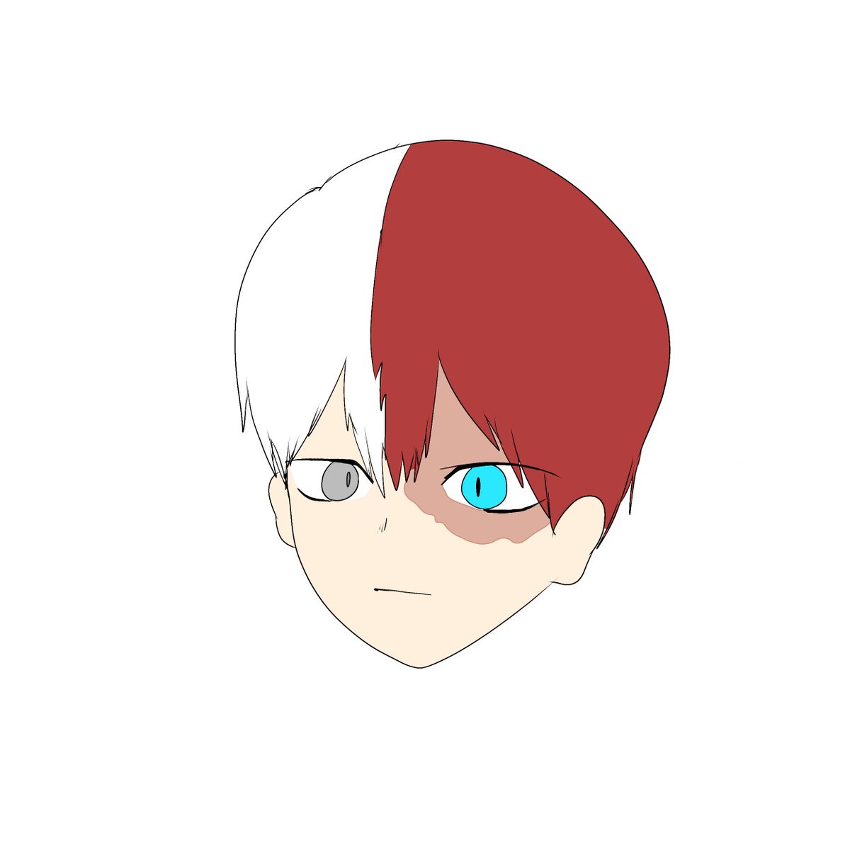 HazbinIt's tweet photo. Todoroki shoto😍 https://t.co/tyTXYcR1Cq