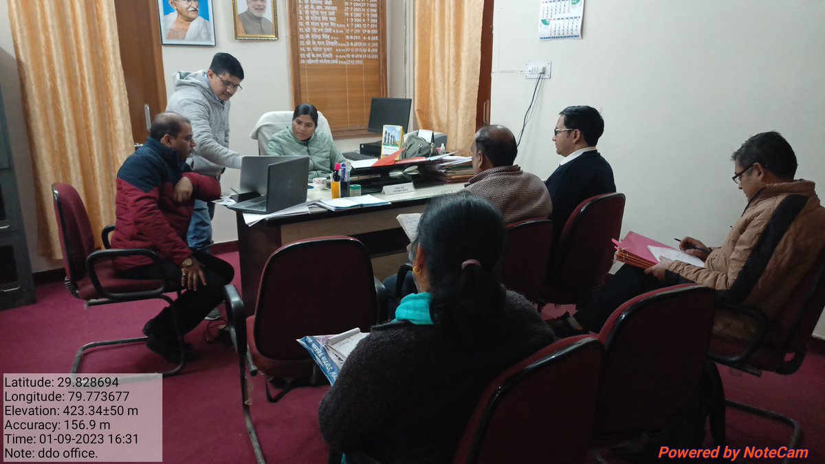 REAPBageshwar's tweet photo. Progress review meeting with DDO madam. Key discussion points were #FMB #LakhpatiDidi #Pashusakhi #UltraPoorPackage
@basava_ias
@CDOBageshwaroff @nitikakh22
@REAPUttarakhand https://t.co/0cSCJJ7C2o