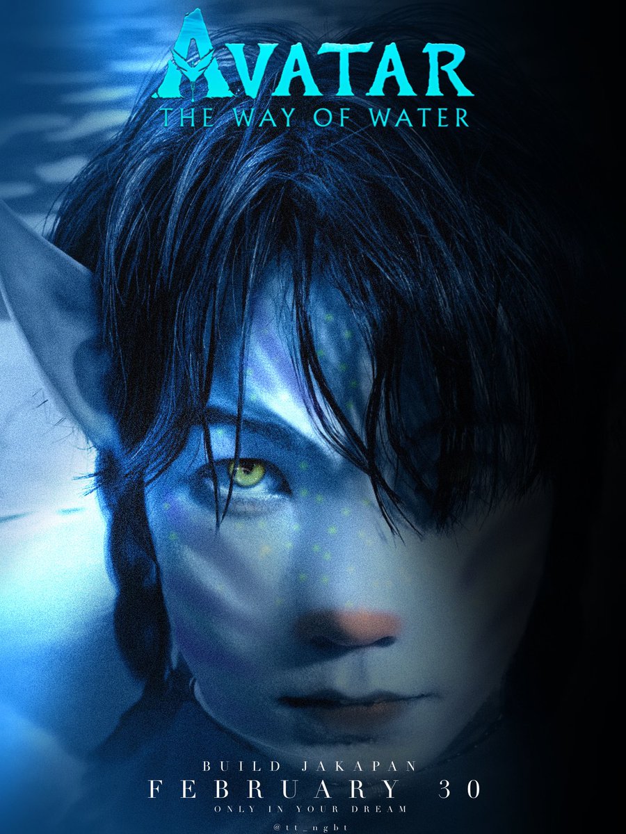ntututy's tweet photo. If Build is a character in Avatar:the way of water🤔
(หม่าม้าแคนดูอิทฟอร์ลูกจ๋า😔💙 @Buildbuilddd )

{*•.#BuildJakapan #Beyourluve .•*} https://t.co/7yeIIhQm0B