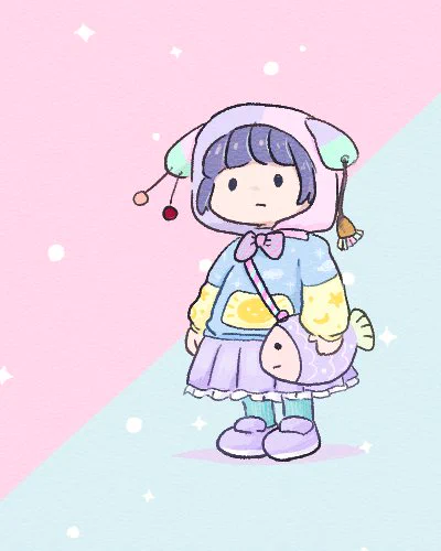 ゆめかわオトトちゃん。#originalcharacter 