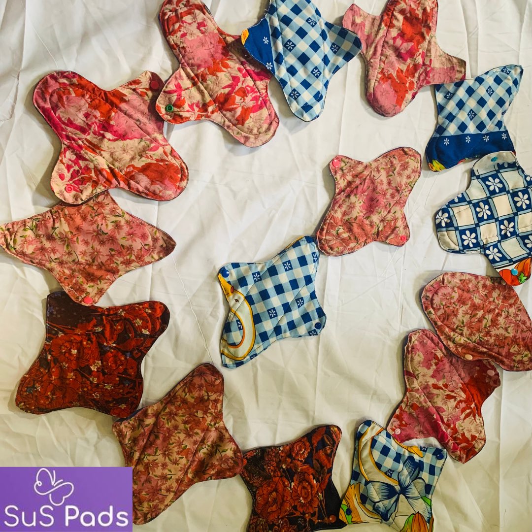 SusPads's tweet photo. The right menstrual hygiene products are necessary to keep girls in school to have a brighter future. 

#reusablepads #washable #sustainability #suspads #menstrualhygiene https://t.co/A31TQ9I3fe