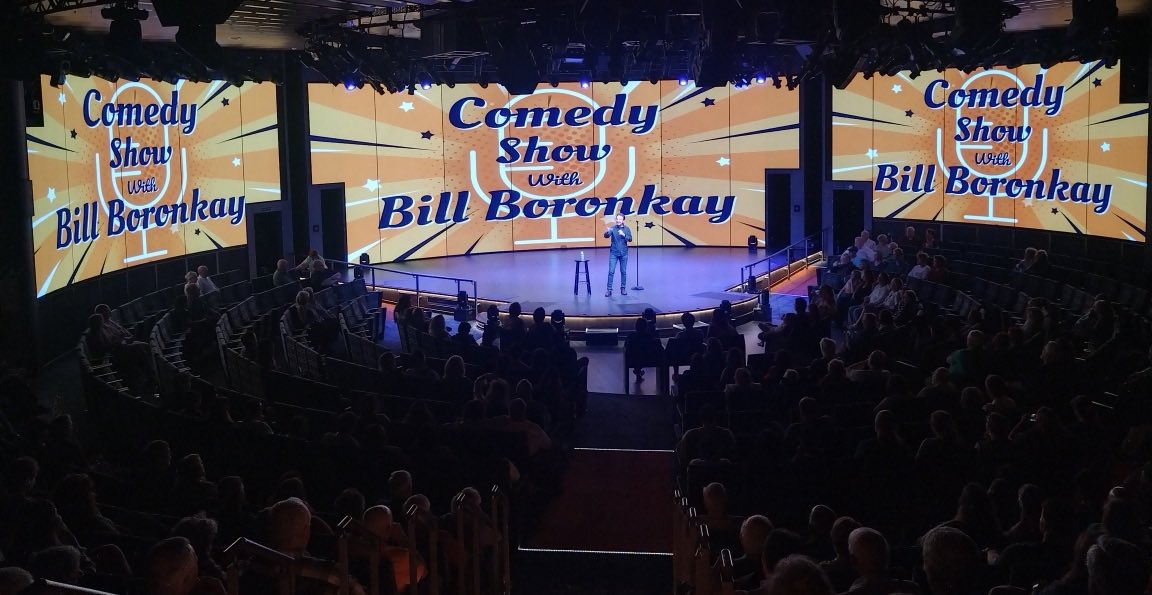 Finally a theater that recognizes how much room my ego needs.  Thanks to Holland America for an amazing week.