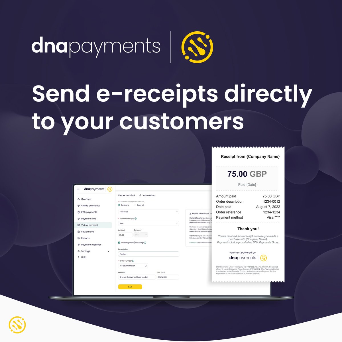 OptomanyDarren's tweet photo. E-receipts sent directly to your customers

E-receipts are a convenient way to send electronic sales receipts to your customers for goods or services paid online, saving on printing paper receipts and time and increasing your customer engagement. https://t.co/vrIE2WIl3W