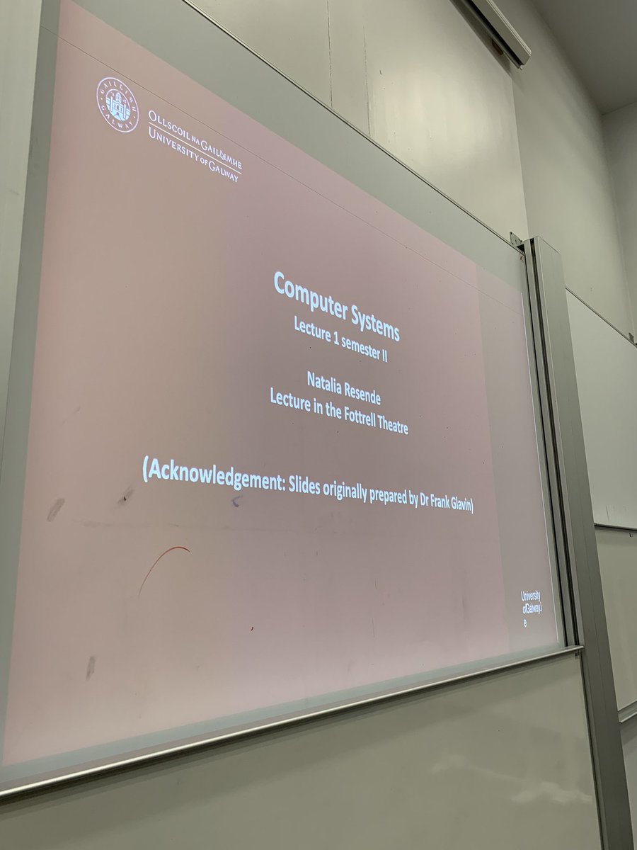 Semester II starting today 🎊🎊