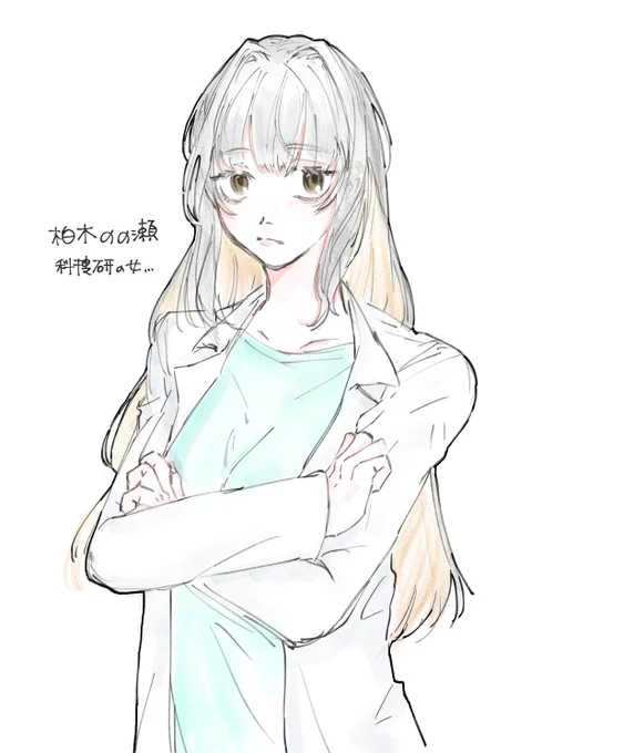 友人がワイのCoCPC描いてくれた 最高すぎる 
