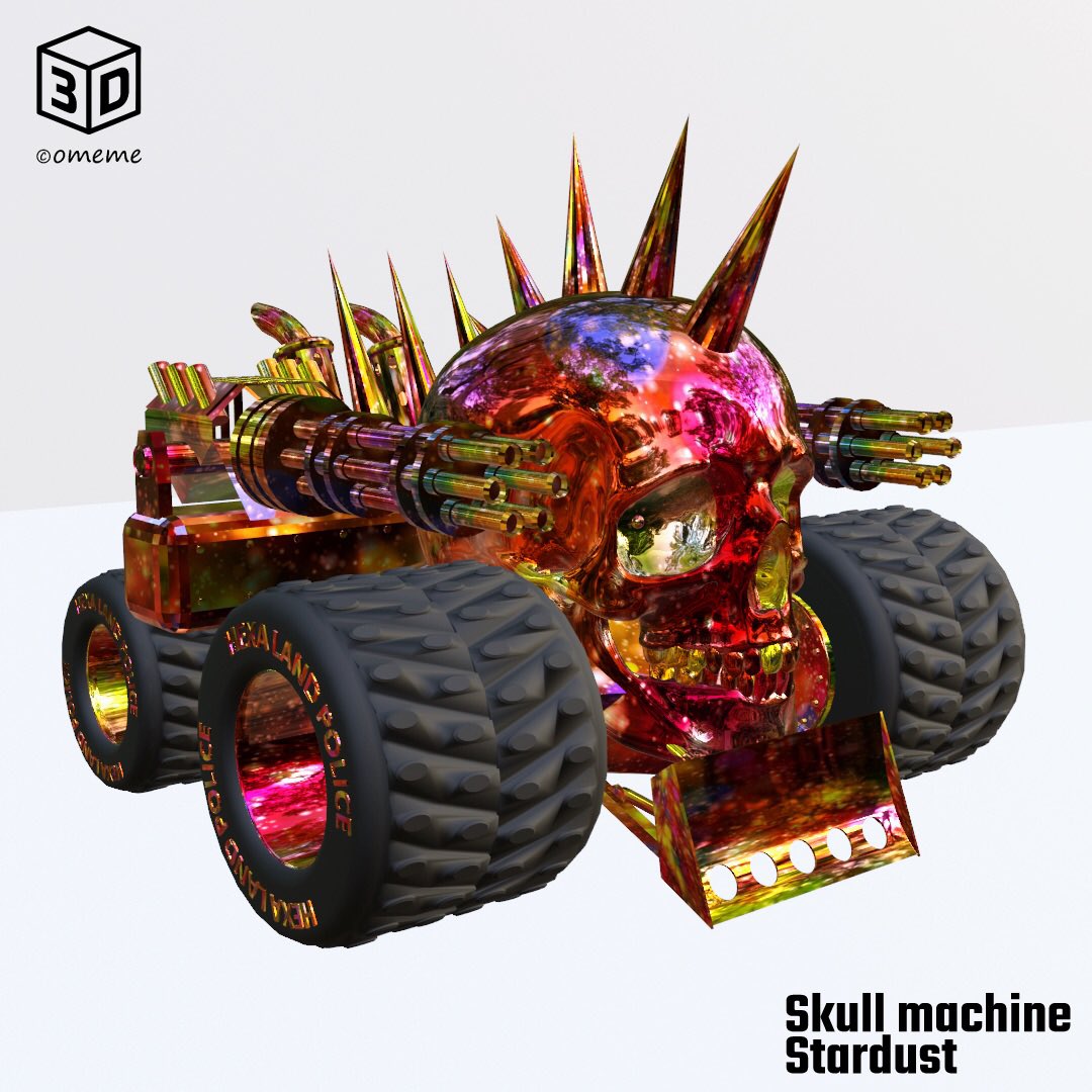 omeme_t's tweet photo. /
Next Machine💀🔥
\
■ Skull machine / Stardust #4
■ 1月9日 21:00〜 (24時間限定)
■ 抽選販売
■ https://t.co/XNEUF2AXNS
@omeme_t @HEXANFT
#HEXANFT #Skullmachine https://t.co/byr2wectzS