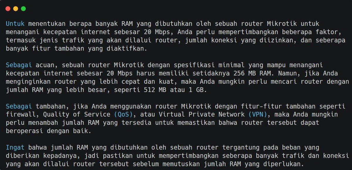 _4dinata's tweet image. berapa RAM yang digunakan router mikrotik untuk 20 mbps kecepatan internet?? ini jawabannya
.
Dukung Kami Dengan Join membersip:
👉  cekgan.com/membership

#mikrotik #mikrotiktips #mikrotiktutorial #midteknologi