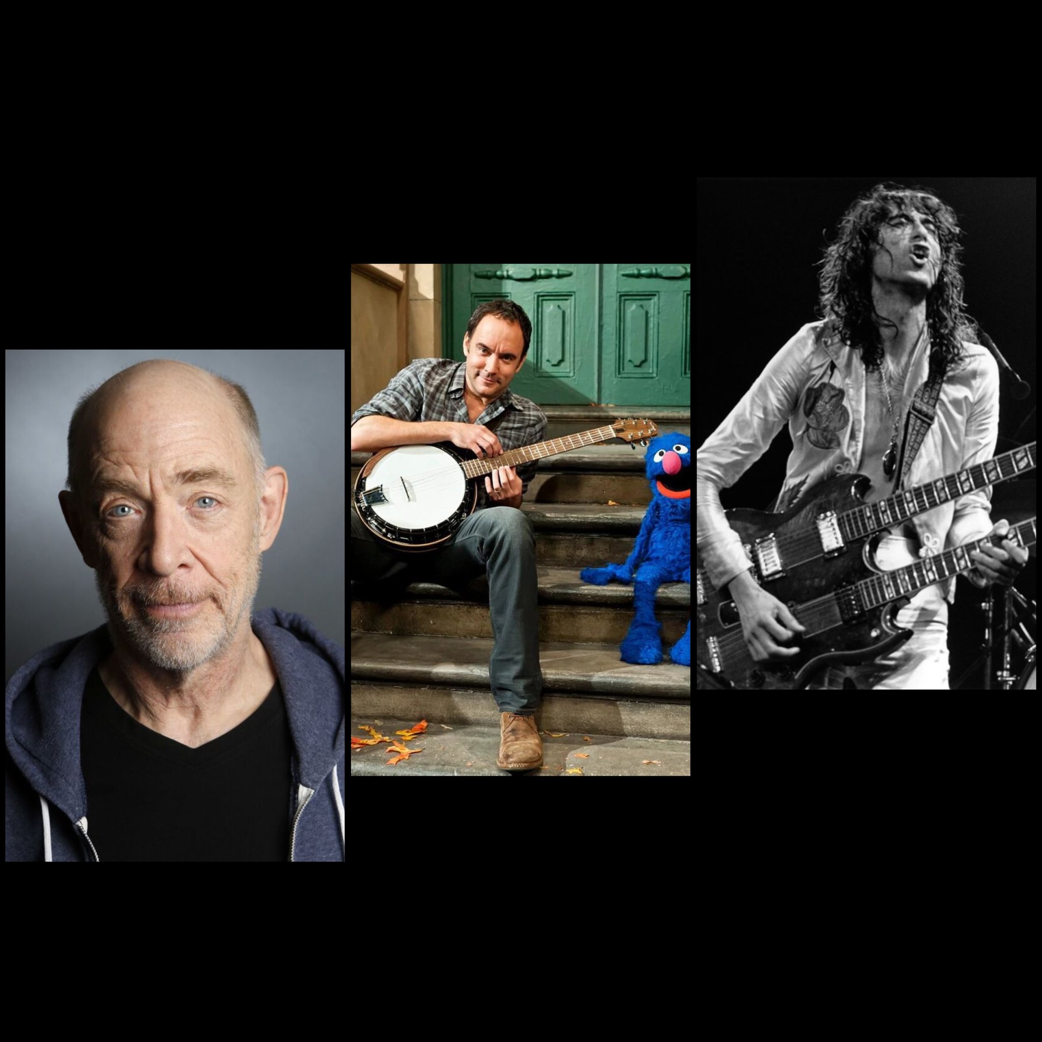 Wishing a Happy Birthday to Actor JK Simmons and Legendary Guitarists Dave Matthews and  