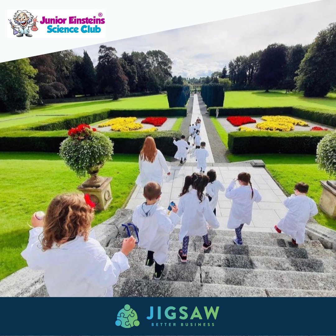 Curiosity and creativity are invaluable in life, and it’s incredibly important to nurture these traits in kids when they're young, Junior Einsteins Kildare are dedicated to fostering an early love for science and discovery.

Find out more about them here: junioreinsteinsscienceclub.com