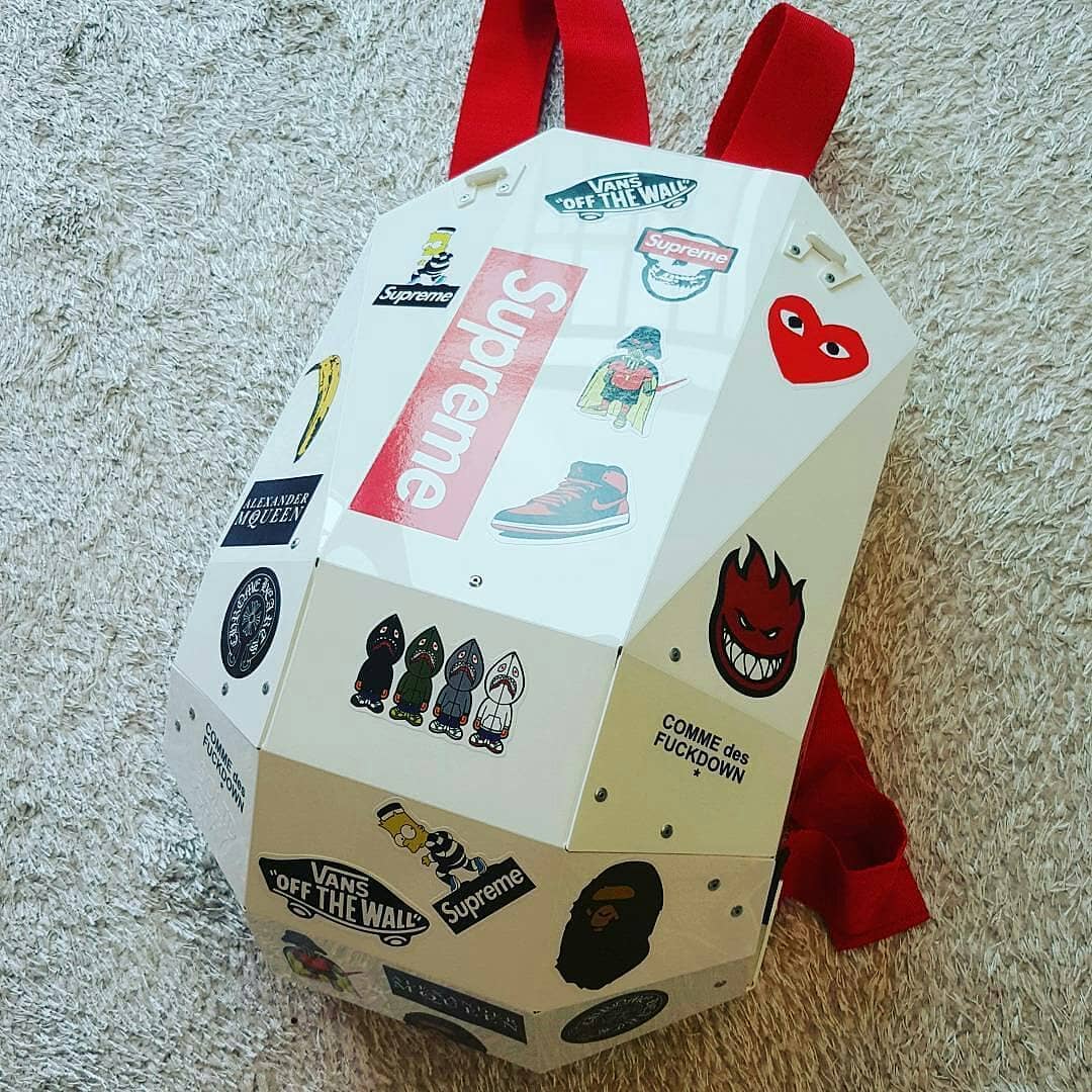 Solid_Gray_Jp's tweet image. Customize the "crisp white" to your liking with stickers.

#バックパック #backpack #solidgray