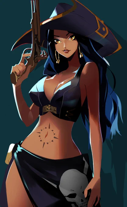 Pirate OC comm  