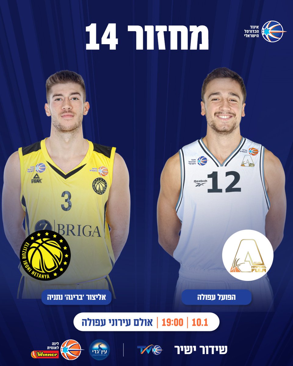 הפועל עפולה כדורסל tweet media