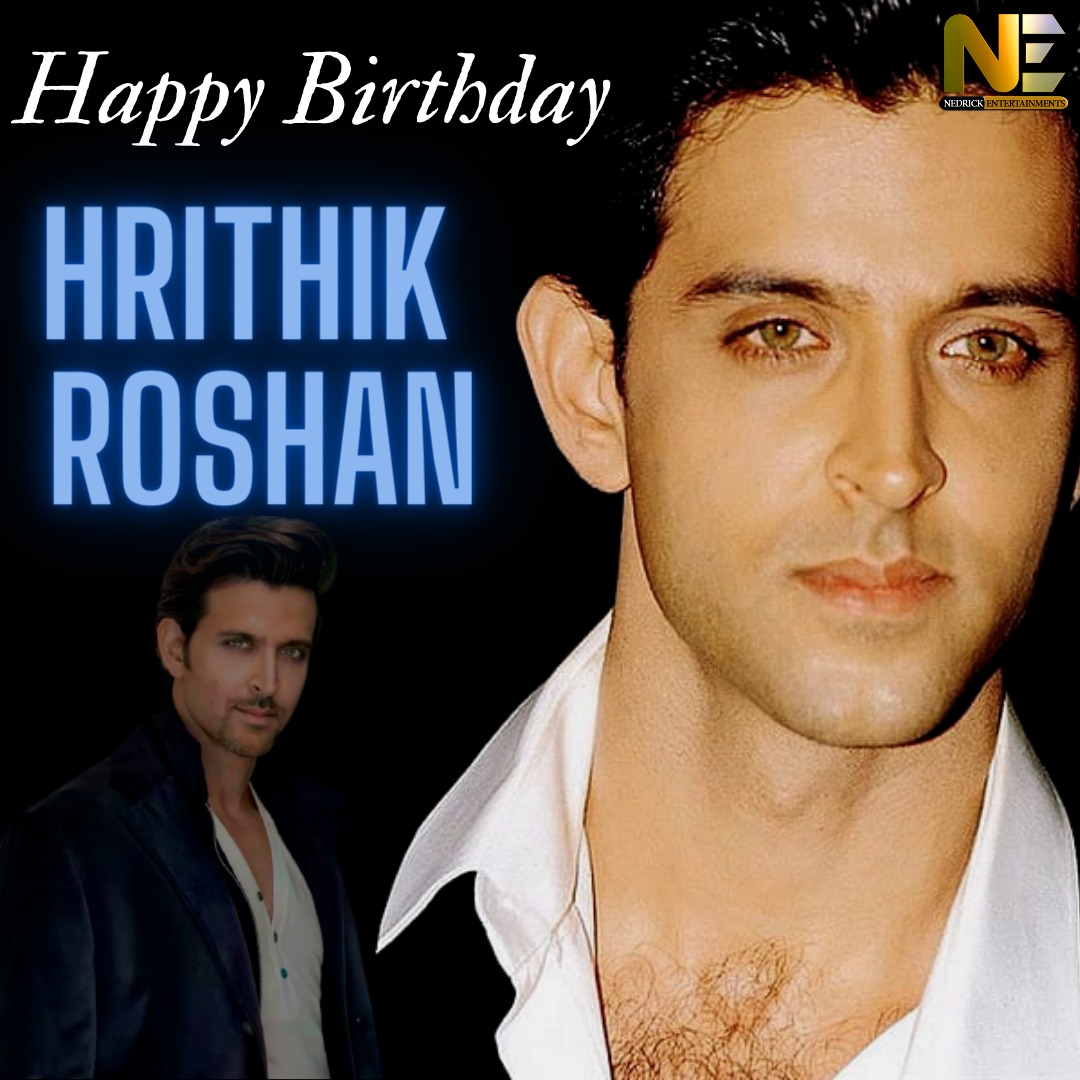 #HappyBirthday......#HrithikRoshan @iHrithik @HrithikRules @Hrithikdbest #Bollywood #actor #HrithikRoshanfans