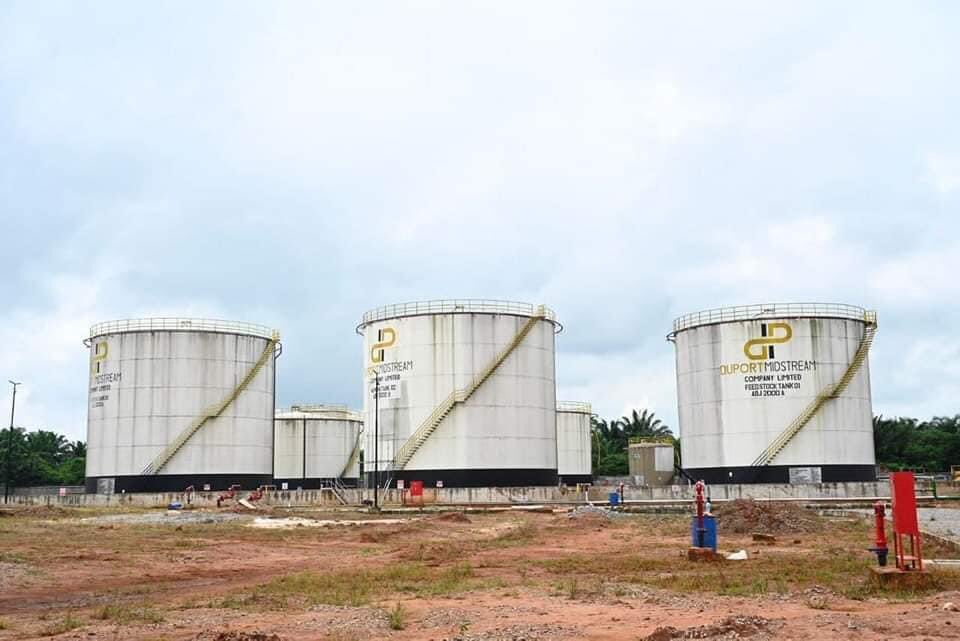 OvieNews's tweet photo. New modular refinery of 10,000 barrel per day capacity, coming up in Edo State. Funded by Fed Govt through NCDMB and by Duport Midstream Company Limited as part of an oil and gas park . https://t.co/g5itVzSkpB