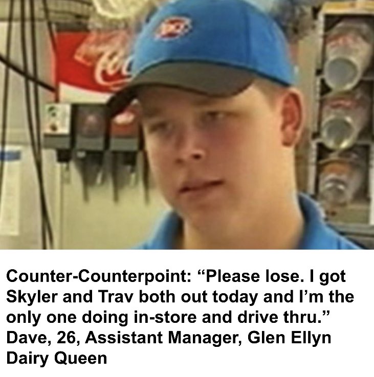 In the Trough’s Point/Counterpoint Series, We Weigh the Opinions of Glen Ellynonians as They Discuss Just Some of the Important Issues that Impact Us All; In the Second Edition, We Highlight Youth Sports From a Fan’s Perspective.