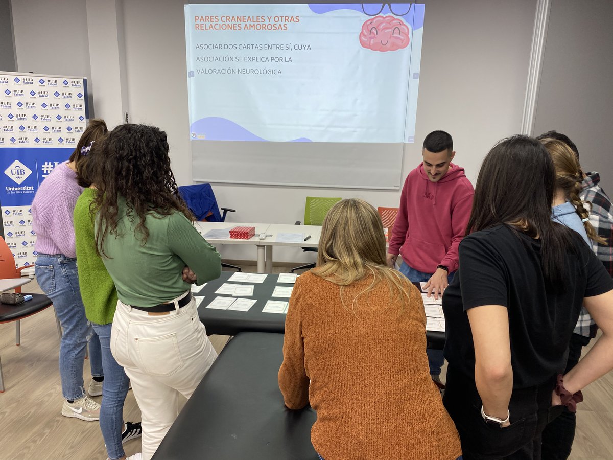 cidefib's tweet photo. Arrancamos una nueva semana del Máster en cuidados enfermeros al paciente crítico #MCEPC 👏
Con Neurogame, @MateuNadalSer y su grupo han aprendido a hacer valoraciones neurológicas.
#enfermería #formación https://t.co/CXQFFLyp4b