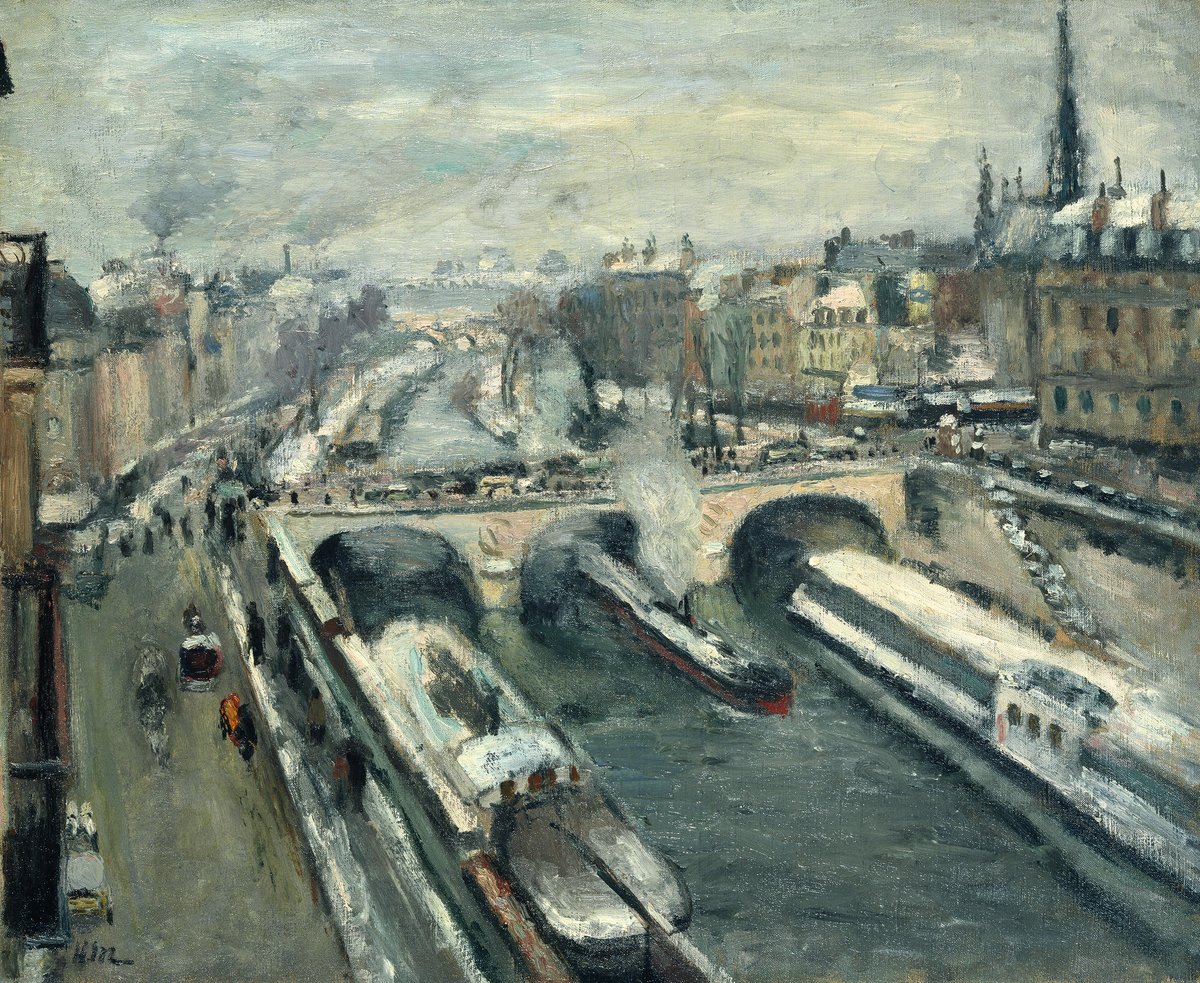 parispainting1's tweet photo. The Pont Saint-Michel, Paris, Snow Effect
by Henri Matisse @artistmatisse
in 1897
now belongs to Foundation E.G. Bührle Collection🇨🇭
#Paris #Parisjetaime #visitparisregion #siene #matisse https://t.co/oNJl23KRZL