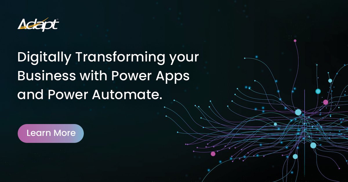 adapt_software's tweet image. Whether you are a Customer or a #microsoftpartner, you can outsource your complex #powerapps projects to us. We offer these services on T&amp;amp;M or Fixed price models based on your needs. 
 
Winner of #PowerPlatform #hackathon 2022  

Free 30min consultation - lnkd.in/dsVUBKG6