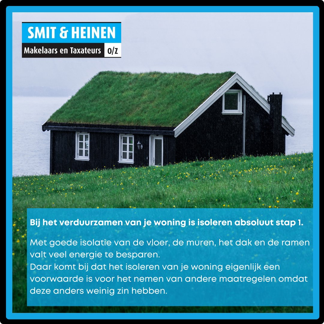 IngerSmit's tweet photo. Vind jij het ook belangrijk dat jouw huis gericht is op duurzaam wonen? 

Wij delen graag tips over hoe jij extra aandacht kan besteden aan het verduurzamen van jouw woning.

Bekijk de blogsectie op onze website https://t.co/Wq17FF6Zba

.

.

.

#makelaar #makelaars https://t.co/M7xnG10xIX