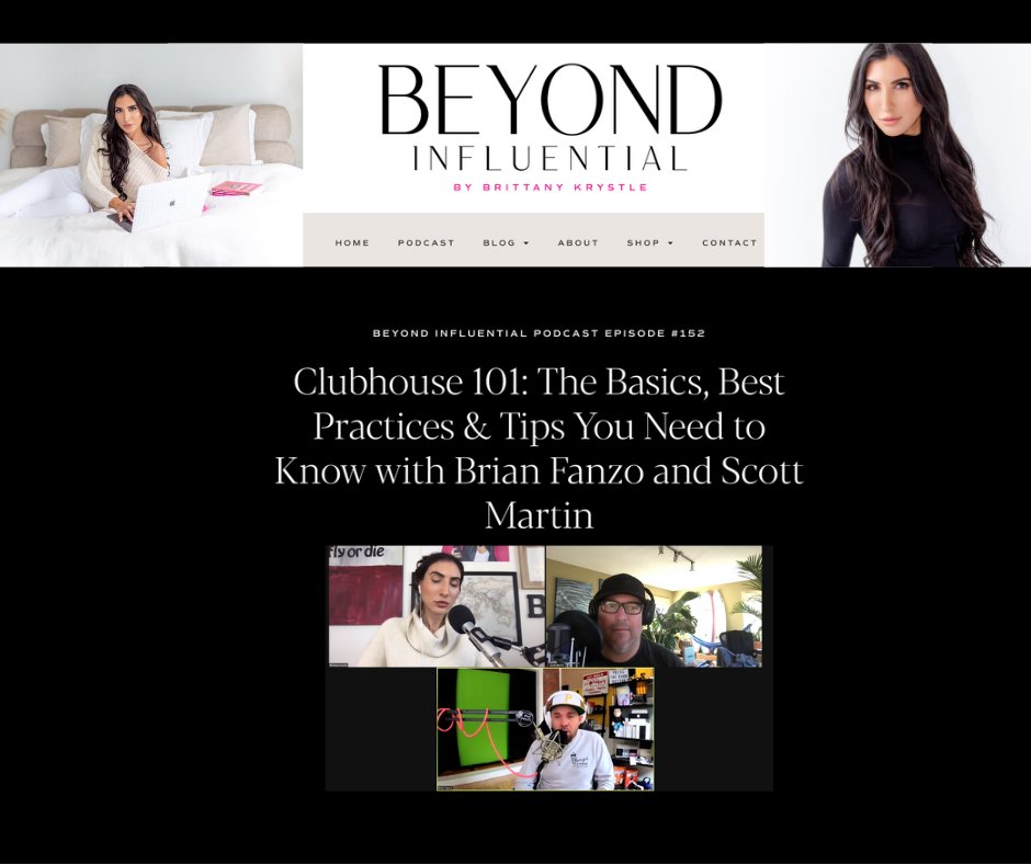 ScottAdamMartin's tweet photo. I just re-discovered this great podcast episode with Brian Fanzo / Brittany Krystle on building an audience on Clubhouse. https://t.co/a1ptdApKFq  #clubhouse #beyondinfluential #personalbranding #personalbranding @BrittanyKrystle / @BrianFanzo https://t.co/x0xQIfXBAJ