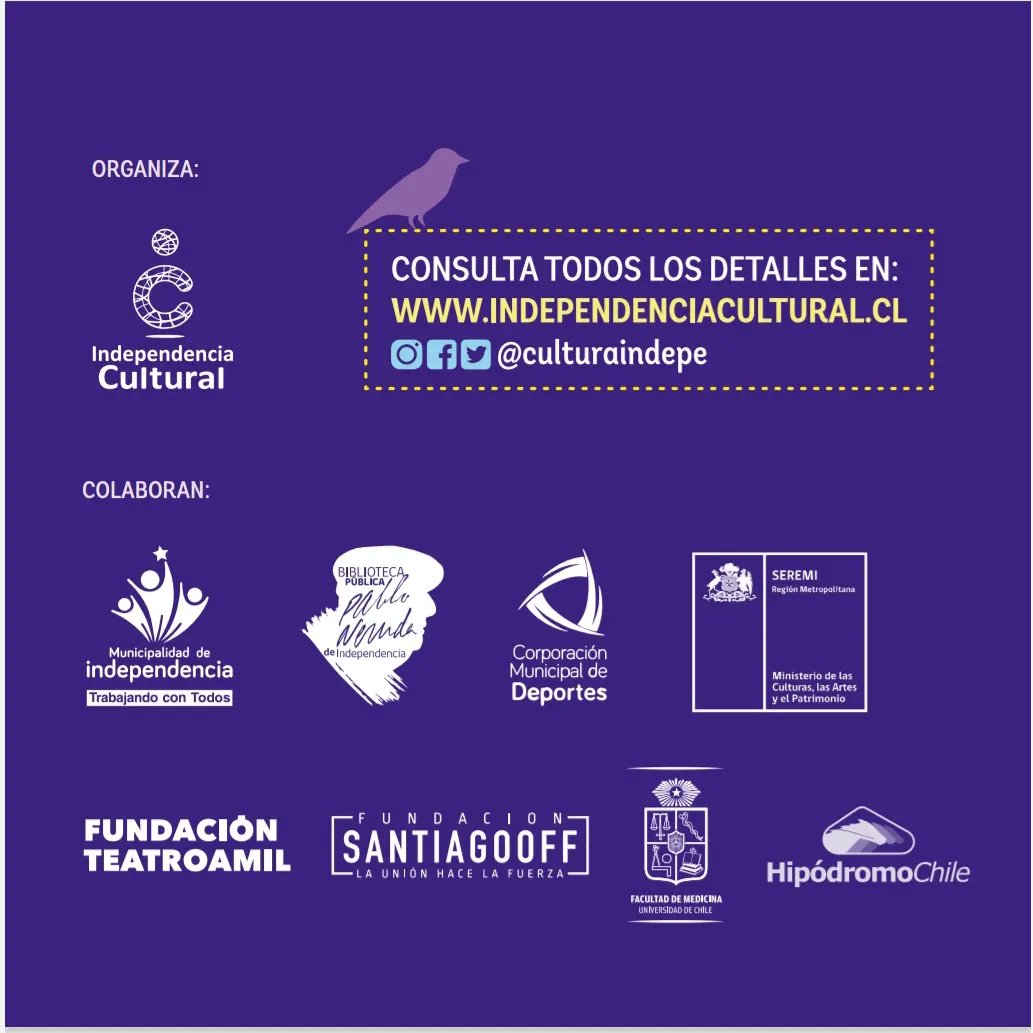 A propósito de hablar de artes, culturas, espectáculos, estaremos en <a href="/Cultocio/">Cultocio</a> mañana martes hablando en vivo sobre el Festival "Al otro lado" de <a href="/culturaindepe/">Independencia Cultural</a> , cruzado por otros dos festivales: <a href="/santiagooff/">Santiago Off</a> y <a href="/fundteatroamil/">Fundación Teatro a Mil</a>