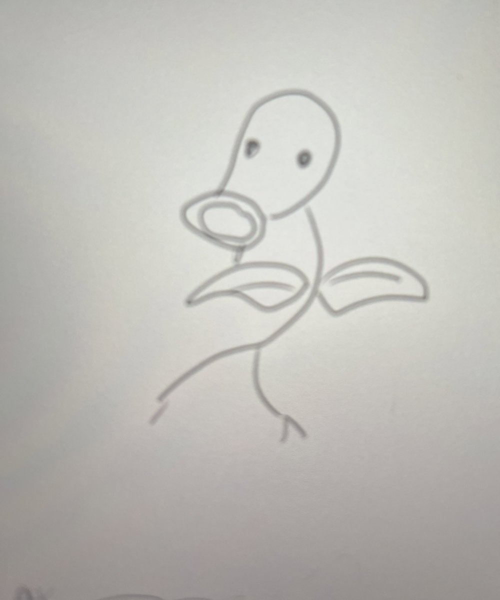 ポケモン久々に描いた…これは見ないで描ける(自称)ウツボット進化系図 